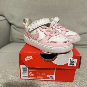 Toddler girl Nike court borough recraft